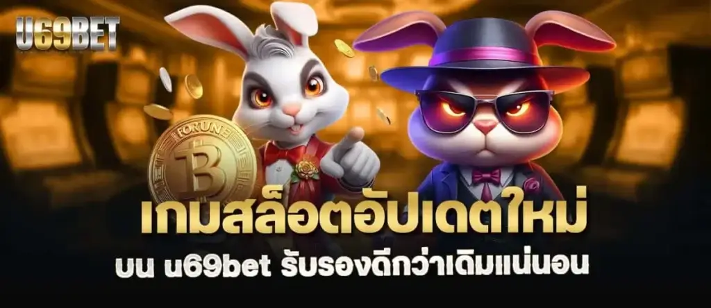 เกมสล็อตอัปเดตใหม่ บน u69bet รับรองดีกว่าเดิมแน่นอน